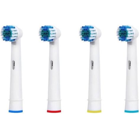 4pcs brossettes Précision Clean Oral B Générique Blanc (1/4)