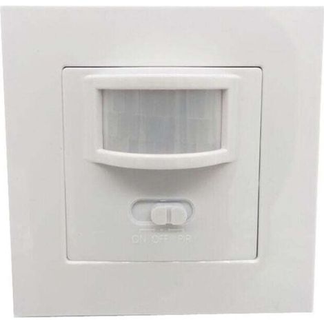 Interrupteur Infrarouge Capteur Corps Humain 2 Fils Type 80 Haute Puissance Remplacement Standard 110V-240V (1/4)