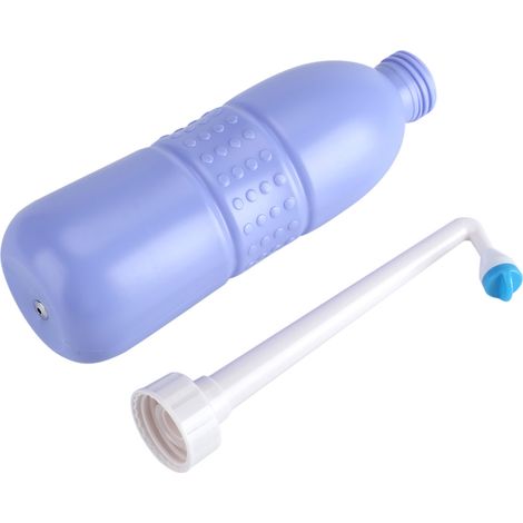 Pulvérisateur bidet portable à main, douchette WC pour salle de bain, usage domestique et voyage, nettoyage hygiénique, 1 pièce. (1/5)
