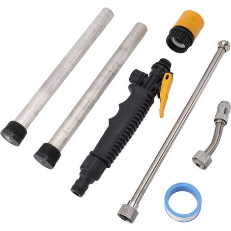 Lanza de lavado a alta presión para calentador de agua 3/4 NPT, de acero inoxidable MG, para autocaravana. (1/5)