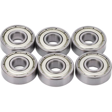 8 Roulements à Billes 608 pour Skateboard et Patins à Roulettes - Acier Carbone, Faible Friction, Rotation Rapide et Fluide (1/5)