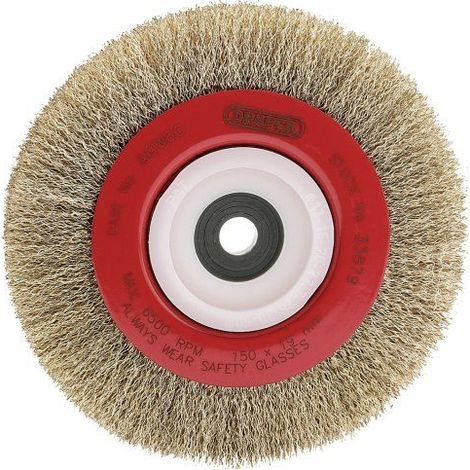 Brosse métallique Draper 150 mm acier durable