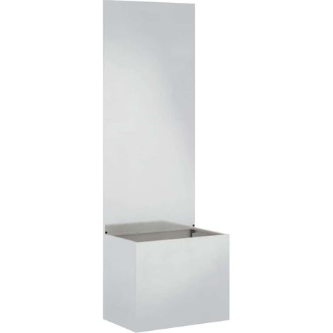 Écran de confidentialité de jardin Fretwork Argent 50 x 140 cm CFW500779 (1/5)