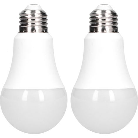 de 2 ampoules LED E27 E26 à intensité variable 7W 5000K pour