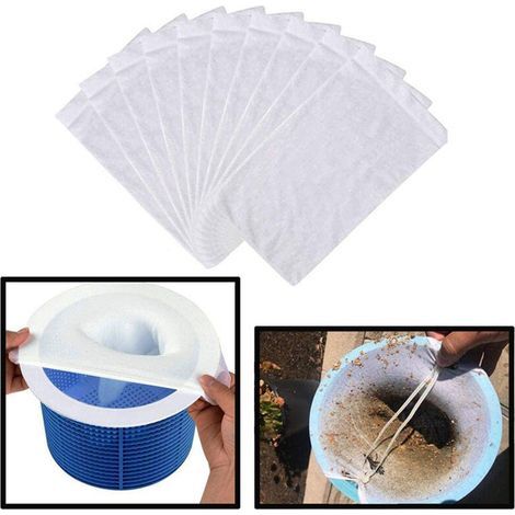 Poolskimmer-Socken – Elastisches Nylongewebe – Für Poolskimmer im Innen- und Außenbereich – 20er-Packung (1/5)