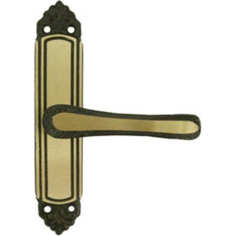 8 x CREMONESE OTTONE GIGLIO IMPUGN MANIGLIA C/PERNI