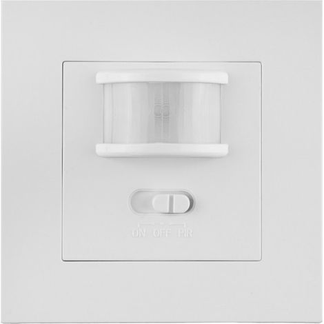 Sensore PIR crepuscolare da incasso 200W bianco Ecolight (1/3)