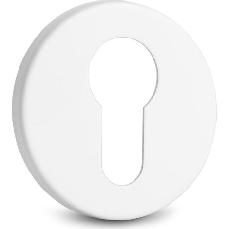 BOCALLAVE ZAMAK Ø50x5mm ACABADO NEGRO, LATON MATE, CROMO, BLANCO, ANTRACITA