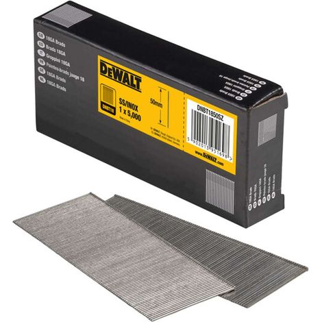 DeWALT - Clavos 1,25x50 mm, 5000 uds. DNBT1850SZ