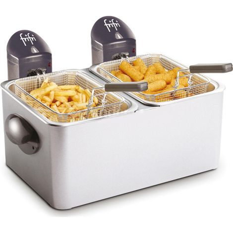 Frifri - 21,5 kg frietjes 24,5l 3200w  metaal mantel, 10jaar - f1998 - 5412144199833