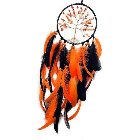 Attrape-rêves en cristal d'Halloween pour une décoration de chambre à énergie positive