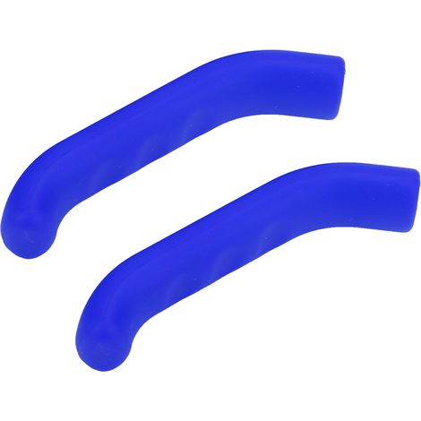 Protection de levier de frein de vélo en silicone, antidérapante et imperméable, 5 couleurs (bleu) (1/5)