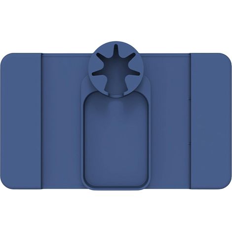 Silikon-Getränkehalter-Tablett mit Seitentaschen für Sofa-Armlehne, wasserdicht für Tassen-Telefon-Tablet-Fernbedienung