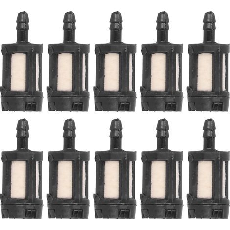 Set di 10 filtri carburante per motoseghe, ricambi di ricambio compatibili con Husqvarna (1/5)