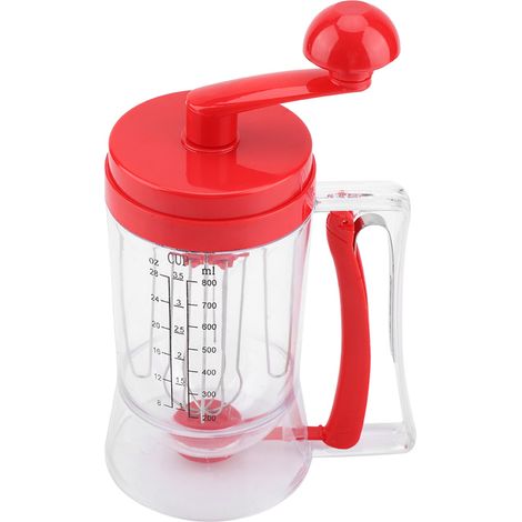 Handmixer, manueller Teigspender für Pfannkuchen und Cupcakes, Mixer, Backwerkzeug (1/5)