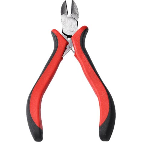 Outils artisanaux autour de l'anneau de fer Accessoires de quincaillerie Pinces à bec rond Jeu de pinces à bec effilé pour couper le fil. (1/3)