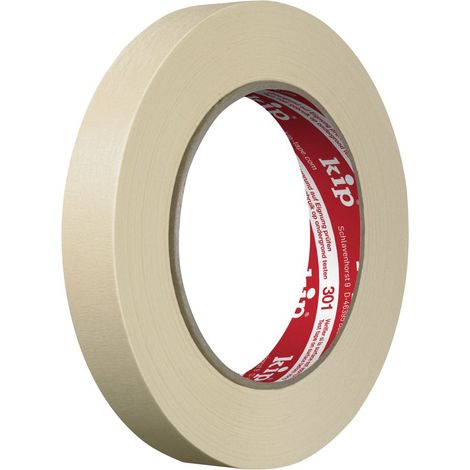 kip Feinkrepp 301 extra leicht gekreppt 50 m x 18 mm - 301-18 (1/4)