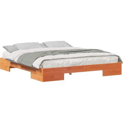 Bettgestell Braun 180 x 200 cm vidaXL