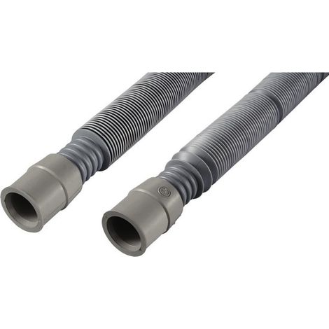 Tuyau de vidange pour lave-linge et lave-vaisselle - Extensible 1,2 à 4 m - Accessoire électroménager (1/5)