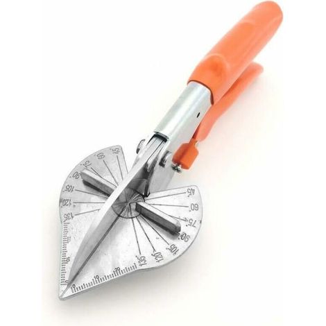 Zange, Schergelenk, Gartenschere, Mehrwinkel-PVC-Polymerschere zum Schneiden von PE, PVC PPR, Rohren, Ästen, Drähten und Winkeln von 40 bis 135 Grad, von DEBUNS
