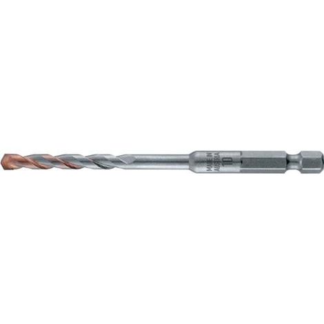 ALPEN RUKO-DACHZIEGELBOHRER PROFI TOIT, ''1/4 QUEUE 6 PANS-DIAMÈTRE : 5 MM, 100 MM L1, L2 25200500100 39 MM (1/4)