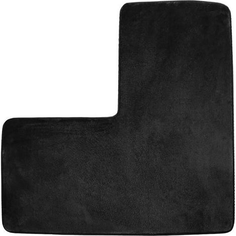 Tapis de forme adaptée au salon, à la chambre et à la salle de bain. Tapis doux en fibres de polyester, résistant et idéal pour la maison. (1/5)
