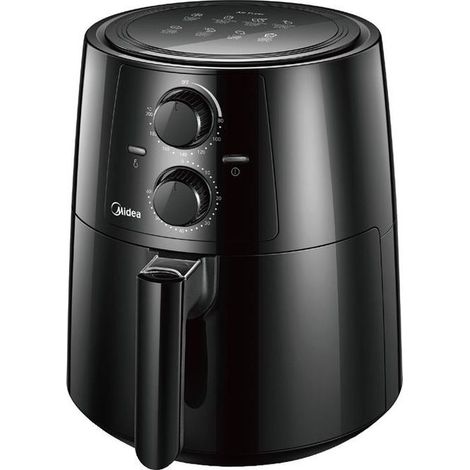 Friteuse à air chaud indépendante Midea MF-TN35A2 de 3,5 L et 1 400 W Noir