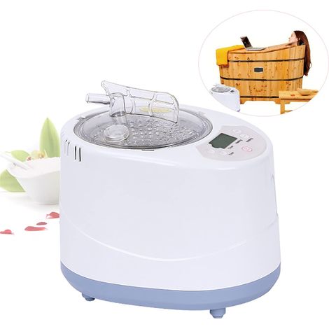 Generador de vapor para sauna doméstica, 9 velocidades con control remoto, 3 L, 1000 W, 0-95 min (1/5)