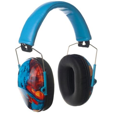 Kids Blue Bandeau Cache-Oreilles De Sécurité Protection Auditive Réglable Pour Enfants Garçon Fille Protection Auditive Feux D'Artifice Devoirs (Nuage Bleu) (1/5)
