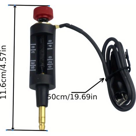 Testeur de bougies d'allumage réglable, testeur de bobine d'allumage à haute énergie, outil universel de diagnostic de circuit de bobine d'allumage automobile pour tester le système d'allumage des mot (1/3)