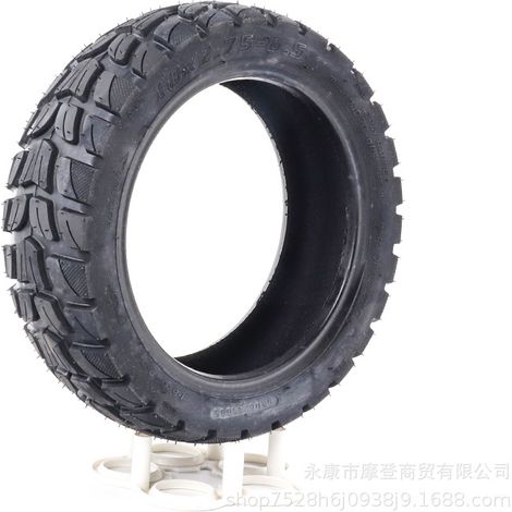 Pneus modifiés pour trottinette électrique Shilop de 10 pouces, pneus tout-terrain sans chambre à air épaissis 10x2.75-6.5 pour toute la roue. (1/5)