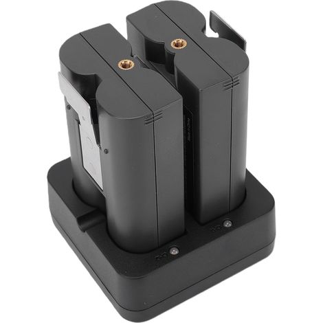 Batterie 6500 MAh Remplaçable à Chaud pour Sonnette Vidéo Ring 1 2 3 4 Station de Chargement Double avec Indicateurs LED, Remplacement pour Caméra de Sonnette 2 3 Plus 4 et Caméra, (1/5)