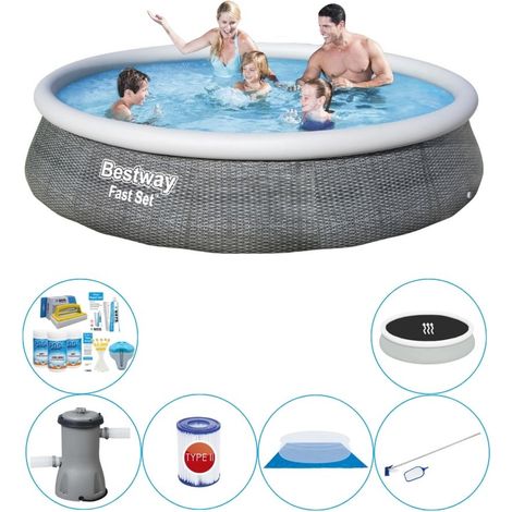 Bestway Bestway Fast Set Ronde - 396x84 cm - 7-pièces  S21455 (1/5)