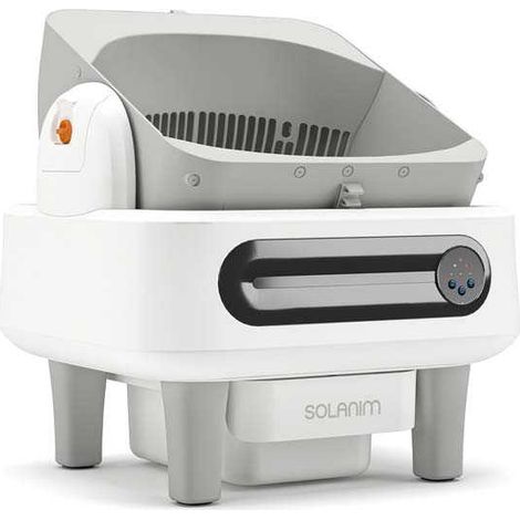 Litière auto-nettoyante 75L wifi Cubik (1/4)