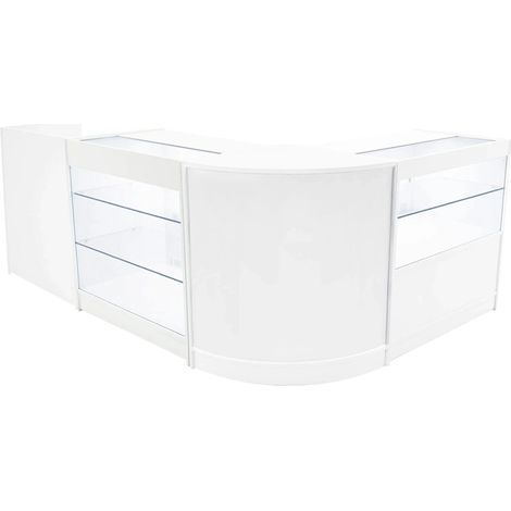Vega LED Shop Counter Set K900, C900, TB60 & CM60 - White