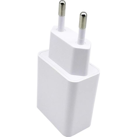 Chargeur mural USB 5V 2A certifié CE, prise EU blanche, adaptateur pour petits appareils (1/5)
