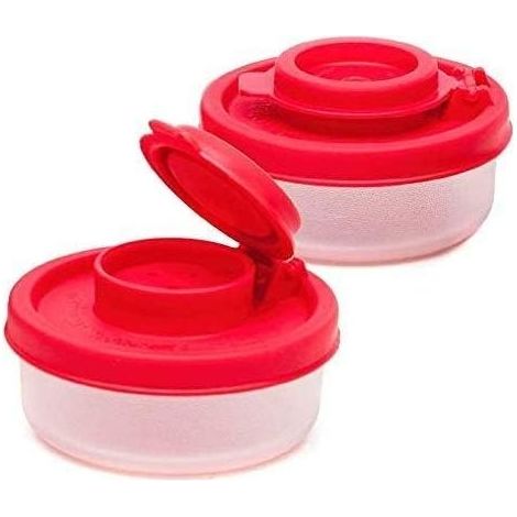 Salière Poivriere - Ensemble Hermetique Anti Humidite - Pour Pique Nique Camping Cuisine Voyage - Lot de 2 (1/5)