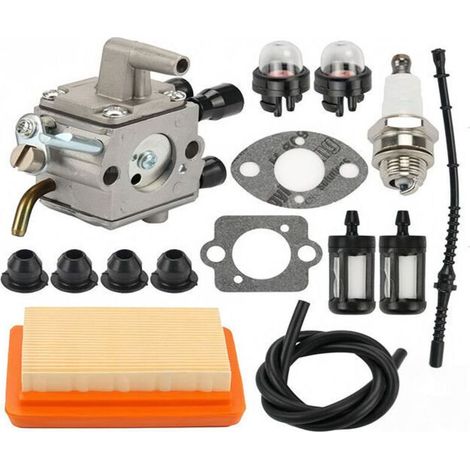 FS250 Carburetor for Stihl FS120 FS200 FS 250 FS300 String Trimmer Weed Eater Replace 4134 120 0603 with 4134 400 1301 Ignition Coil (1/5)