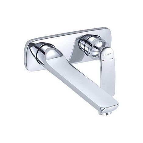 Balance mitigeur de lavabo mural 2 trou s 235 mm