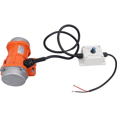 12-V-Gleichstrom-Betonrüttler, 4000 U/min, bürstenlos, Aluminiumlegierung, Schutzart IP65, mit variabler Drehzahlregelung, 40 W (1/5)