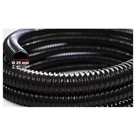Tubo de PVC de 25 m de 1 pulgada (25,4 mm) con espiral de refuerzo 4216423