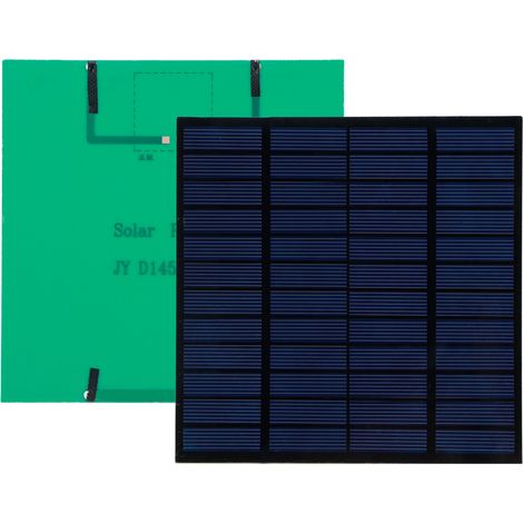 Module de panneau solaire en silicium polycristallin 3W 12V pour chargeur de batterie - Projet scientifique DIY (1/5)