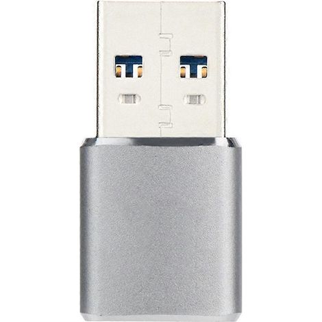 Mini-USB-3.0-Speicherkartenleser-Adapter für PC, Laptop, Silber (1/5)