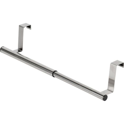 Appendiabiti da porta in acciaio argentato, regolabile, 25-40 cm (1/5)