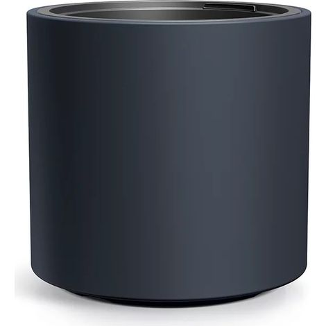 Pot de fleurs extérieur anthracite 450mm de hauteur – Résistant aux intempéries – Insert inclus pour entretien facile – Design moderne – Prosperplast