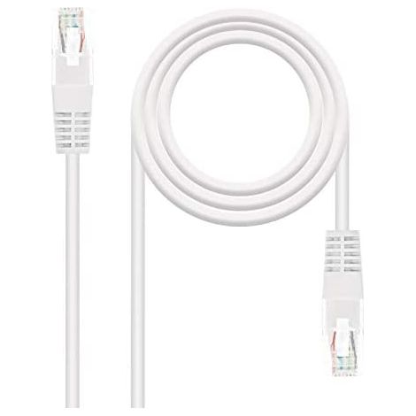rj45 cat.6 utp awg24, cavo patch di rete da 0,5 m bianco (1/4)