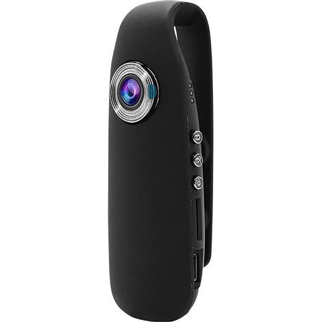 Caméra corporelle de police portable, caméra vidéo portable 1080p, mini caméra avec prise européenne (1/5)