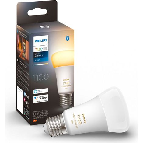 Philips Hue White ambience 8719514291119 Smart Lighting Intelligentes Leuchtmittel Bluetooth/Zigbee Weiß 11 W (1/5)