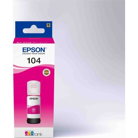 104 FLACONE DI INCHIOSTRO ECOTANK T00P3 MAGENTA (1/5)