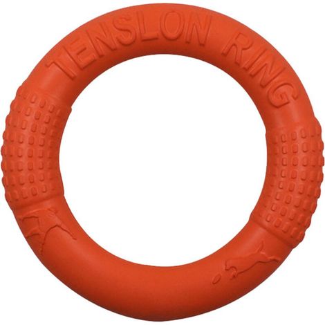 Anneau d'entraînement pour chien pour outil de laisse flottante de salle de sport en plein air et outil de jeu interactif Frisbee, anneau d'entraînement flottant Eva(orange) (1/5)